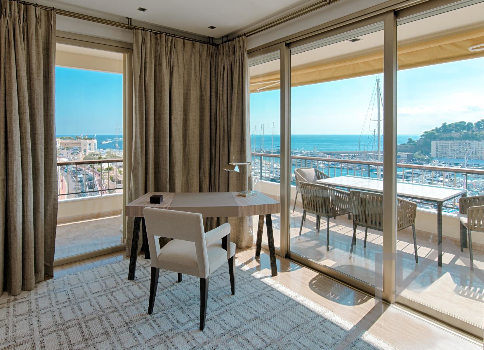 3 bedroom penthouse on the port of Monaco Le Beau Rivage UnderOffer