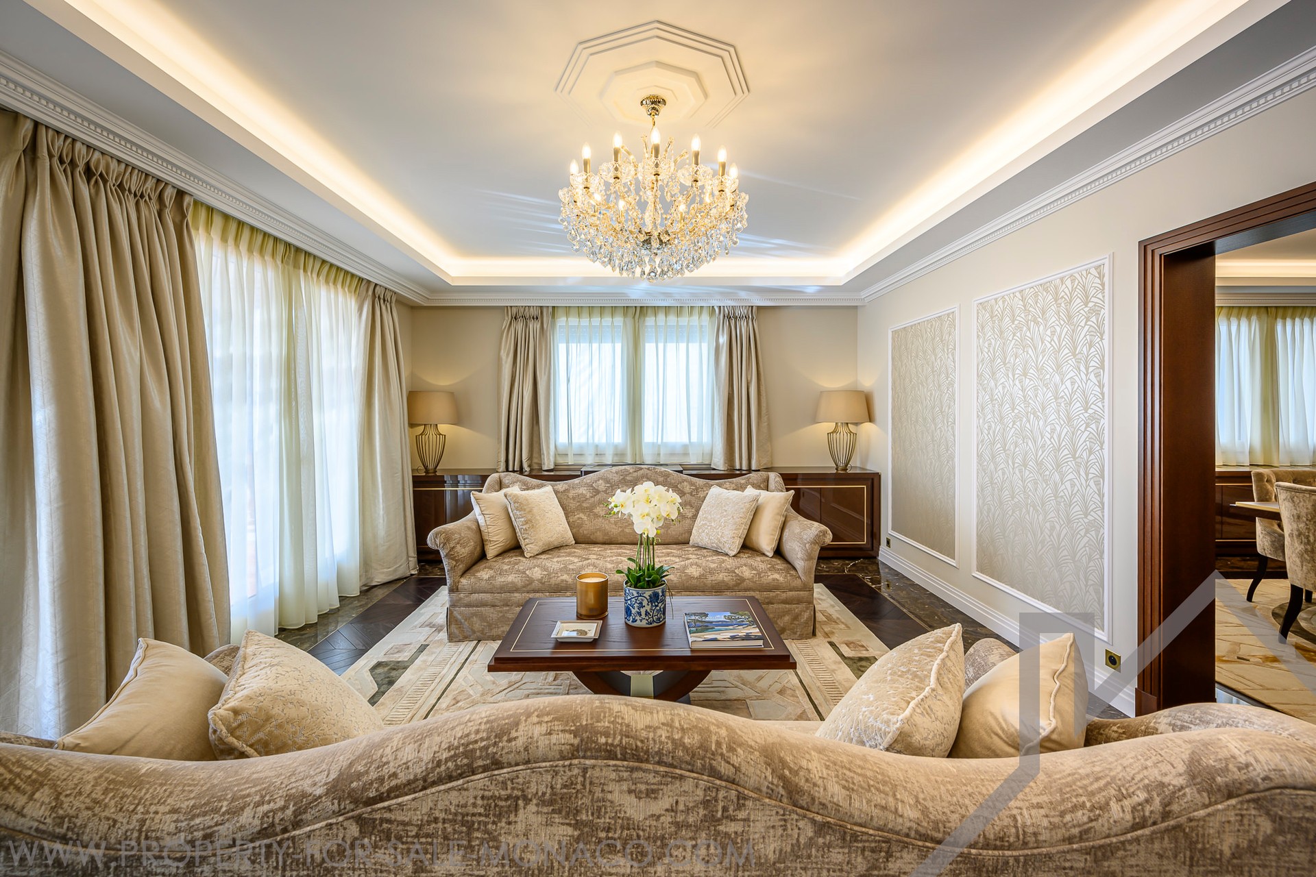 EXCLUSIVE FLOORTHROUGH APARTMENT VILLA DE ROME Properties for sale