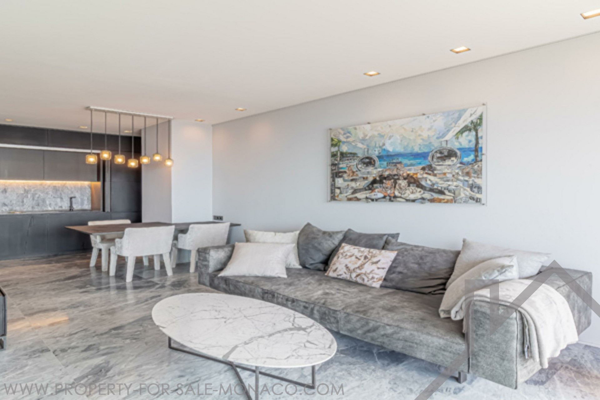 LUXURIOUS 2 ROOMED APARTMENT WITH SEAVIEW Properties for sale in Monaco
