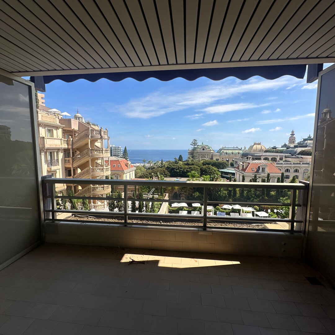 LES FLORALIES: STUDIO - TERRACE - UNOBSTRUCTED SEA VIEW - Properties for sale in Monaco