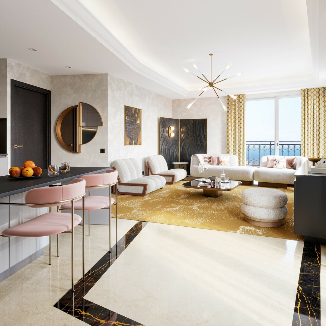 For sale Exclusivity 1 bedroom apartment Monaco Moneghetti new Residence - Properties for sale in Monaco