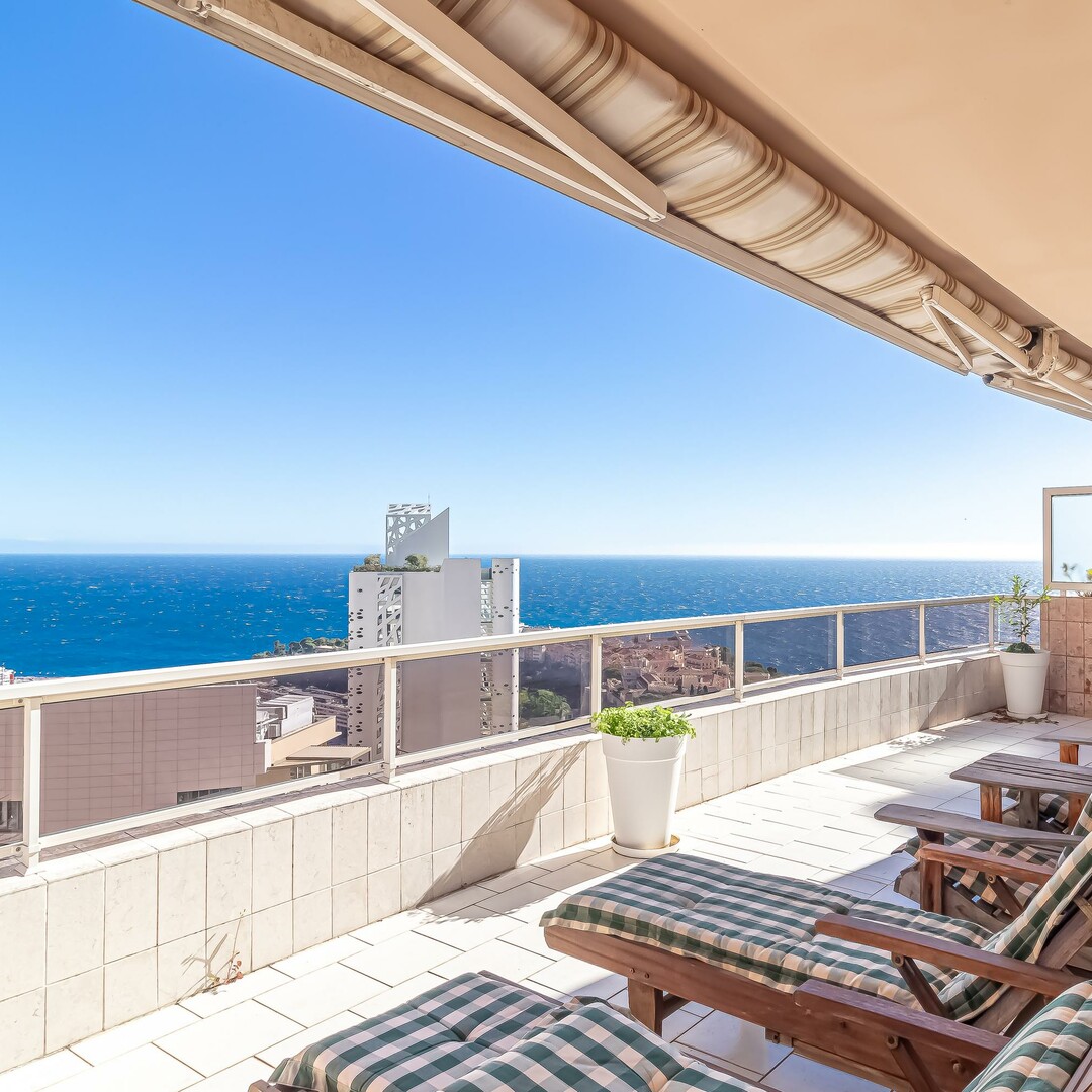 Large 3 roomed apartment with a port view - Properties for sale in Monaco