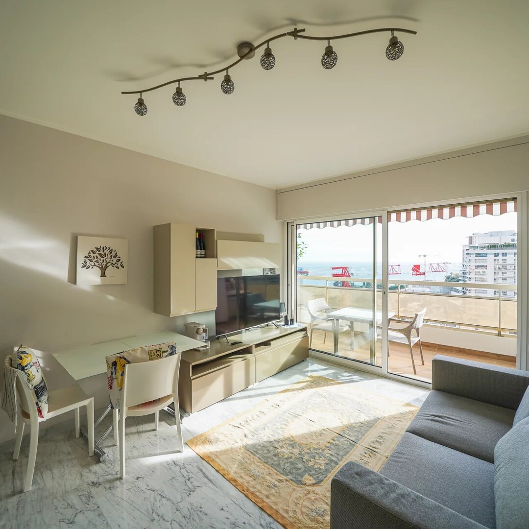 LIGURES - Jardin Exotique - Renovated Studio Sea View - Properties for sale in Monaco