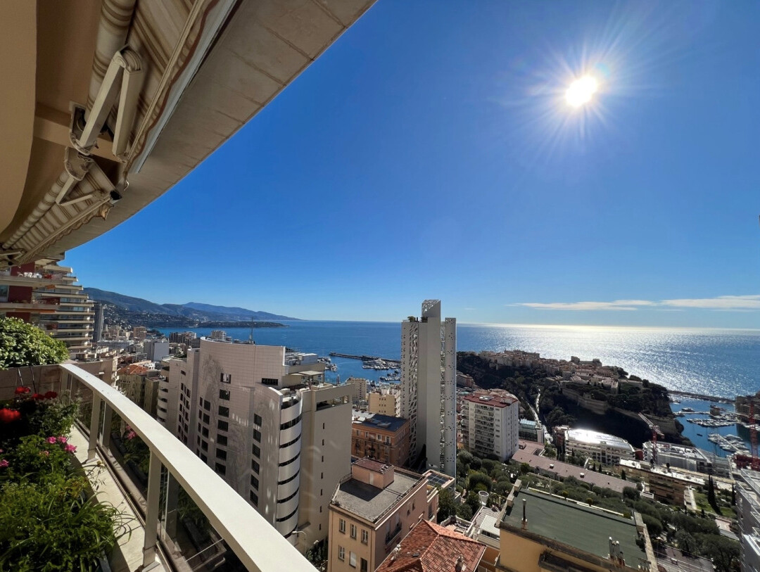 MAGNIFICENT 5 ROOMS WITH SEA VIEW - Properties for sale in Monaco