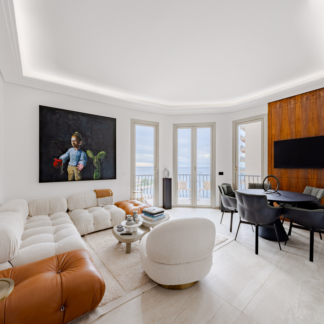 LUXURIOUS ONE BEDROOM APARTMENT WITH STUDY - TOP FLOOR - Properties for sale in Monaco
