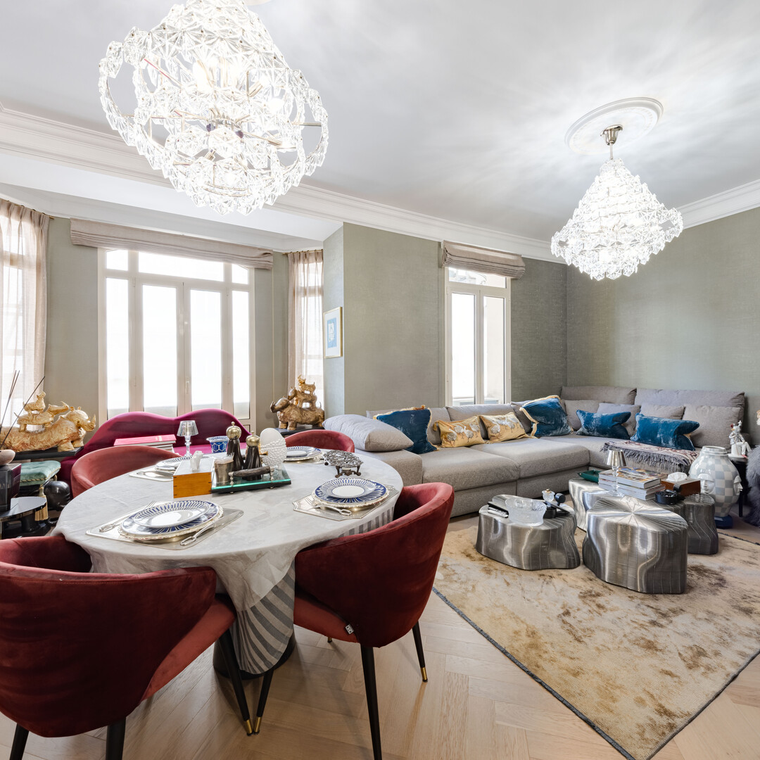 PRESTIGIOUS 4 ROOM APARTMENT WITH LUXURIOUS FINISHES - VILLA LA ROUSSE - Properties for sale in Monaco
