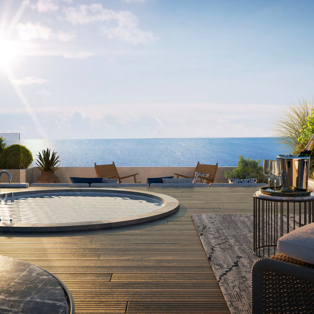 MAGNIFICENT TRIPLEX PENTHOUSE WITH SEA VIEW - SOLE - Properties for sale in Monaco