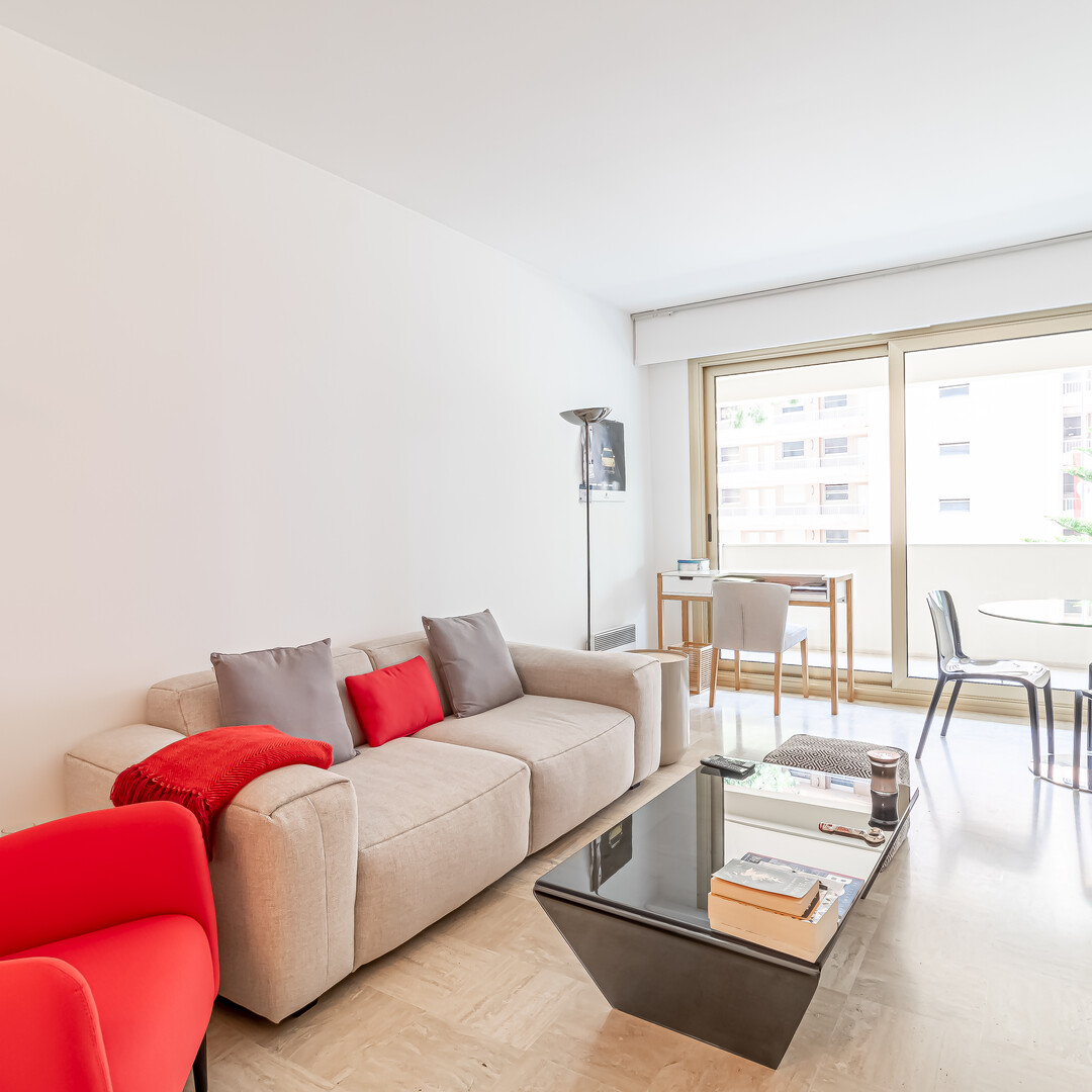 Renovated 2-room apartment at Château Amiral