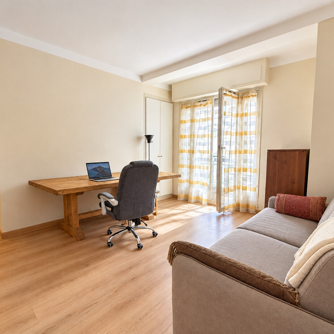 2-room apartment near Princess Antoinette Park - Boulevard de Belgique
