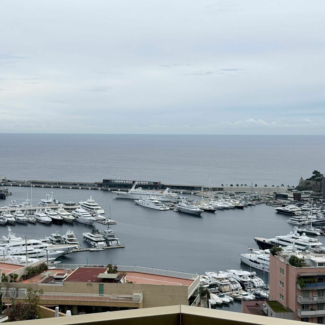 2 bedroom apart with panoramic views of the Port of Monaco