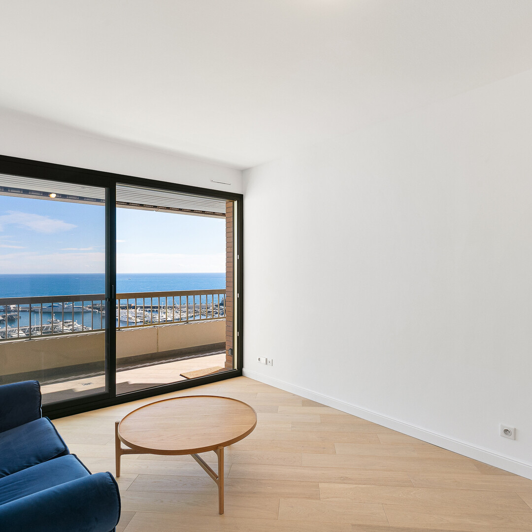 Sale renovated 3 rooms extraordinary view Monaco