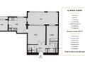 Exclusive sale 1 bedroom apartment sea view parking space Monaco Fontvieille - Properties for sale in Monaco